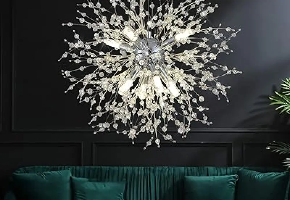 decorative crystal chandelier